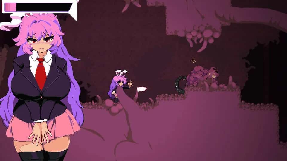 铃仙与异种洞窟 Udonge in Interspecies Cave背景